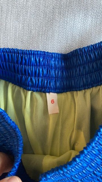 Pantalón agua. Forrado. Azul. 6 años.