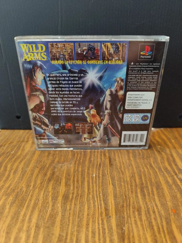 Wild Arms (PS1) - PAL Español