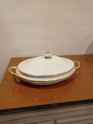 🇨🇿 Fuente de porcelana vintage