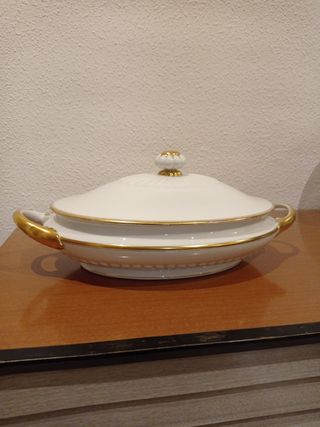 🇨🇿 Fuente de porcelana vintage