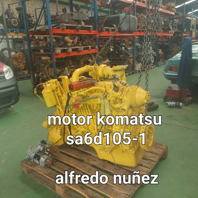 motir komatsu sa6d105