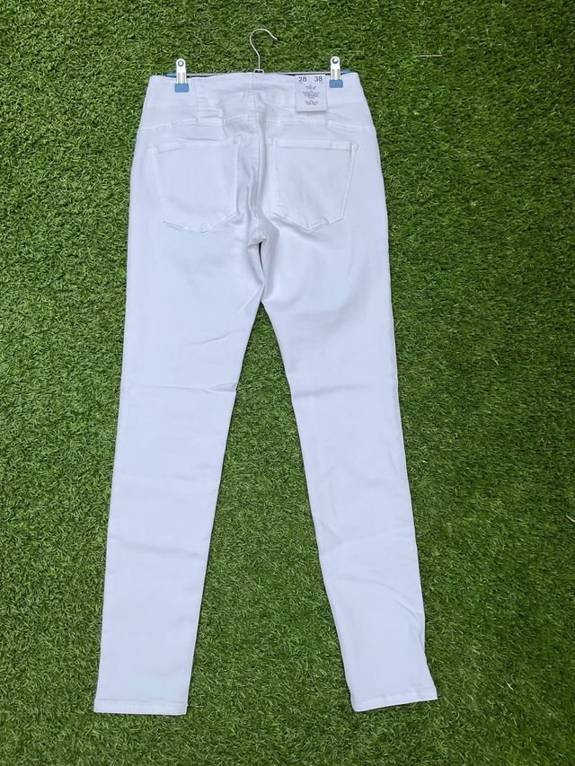Pantalon blanco mujer Sfera