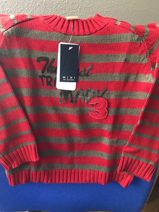 jersey de listas mayoral talla 6