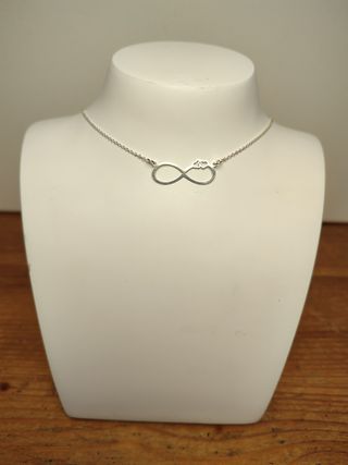 Collar infinito Plata. NUEVO!