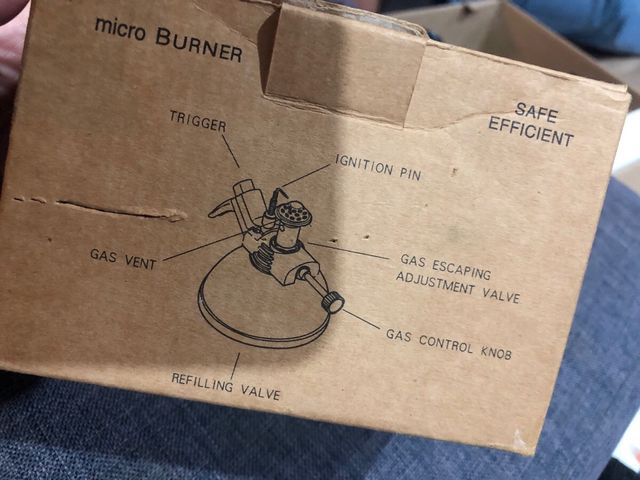 Mini Maçarico camping