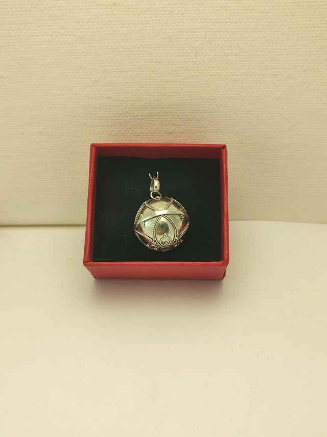 Llamador de ángeles de plata. Nuevo!