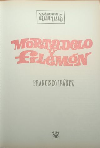 MORTADELOyFILEMÓN" EdiciónColecionista"