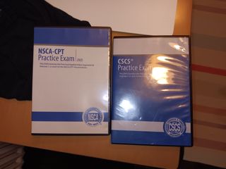 MANUALES Y VIDEOS NSCA CPT, CSCS