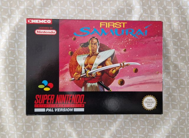 NUEVO First Samurai Super Nintendo