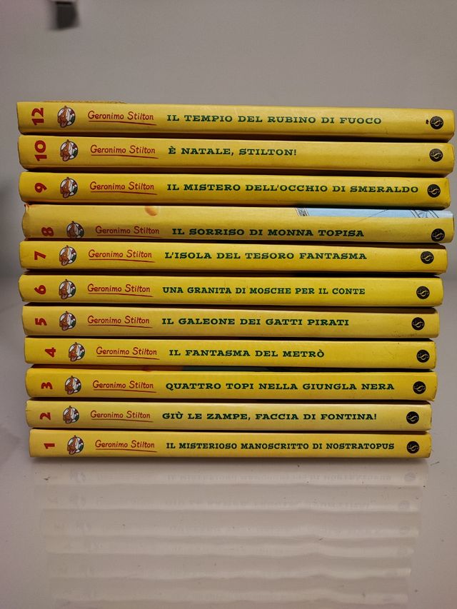 11 Libri Geronimo Stilton