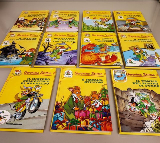 11 Libri Geronimo Stilton