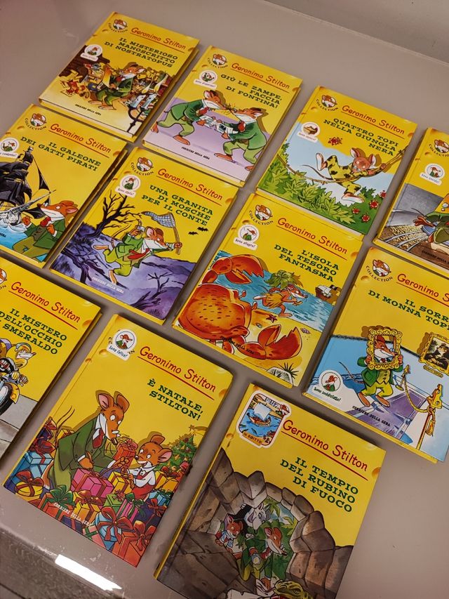 11 Libri Geronimo Stilton