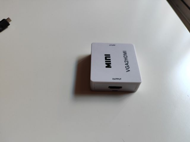 Adaptador y convertidor de VGA a HDMI