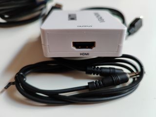 Adaptador y convertidor de VGA a HDMI