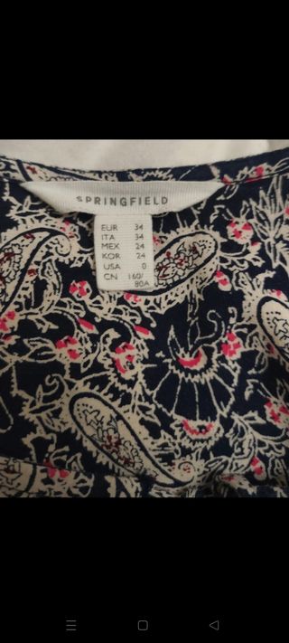 Vestido Springfield