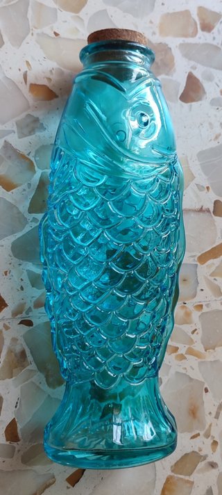 Bottiglie vintage in vetro smerigliato