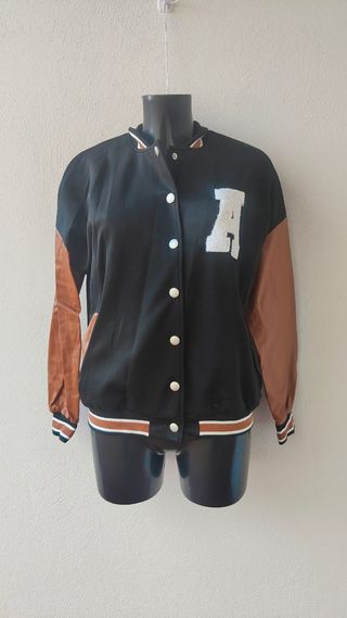 Chaqueta bomber Universitaria 