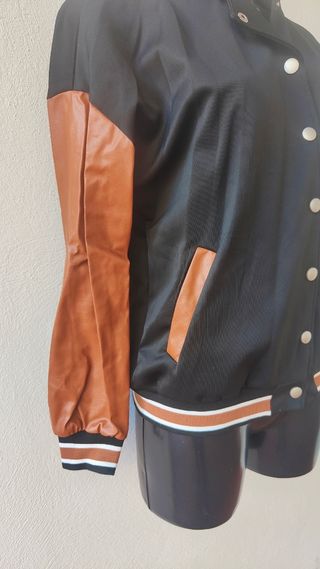Chaqueta bomber Universitaria 