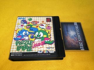 PUZZLE BOBBLE MINI NEO GEO POCKET SNK NEOGEO REG