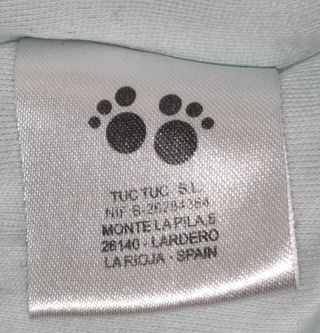 Buzo Tuc Tuc 12 meses