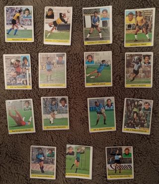 Lote 31 cromos Liga 81-82
