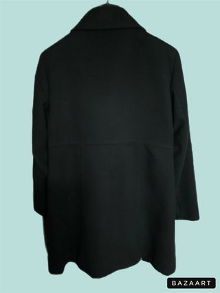 Cappotto nero 3/4 donna