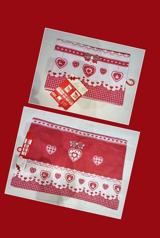 Set Coprifornelli + Runner Natalizi Cucina