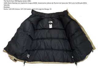 Plumas THE NORTH FACE Nuptse 700. *NUEVO* 