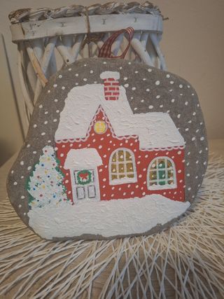 Soprammobile decorazione natalizia