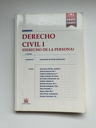 Derecho Civil I (Derecho de la Persona)