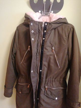 Parka calentita con forro desmontable