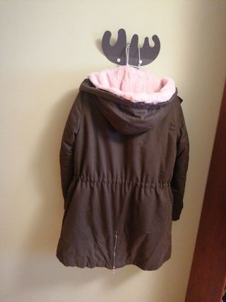 Parka calentita con forro desmontable