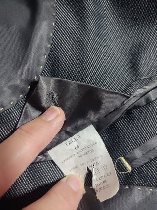 Traje hombre