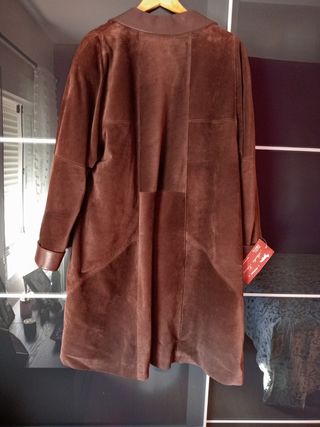 Abrigo mujer piel de Pekari