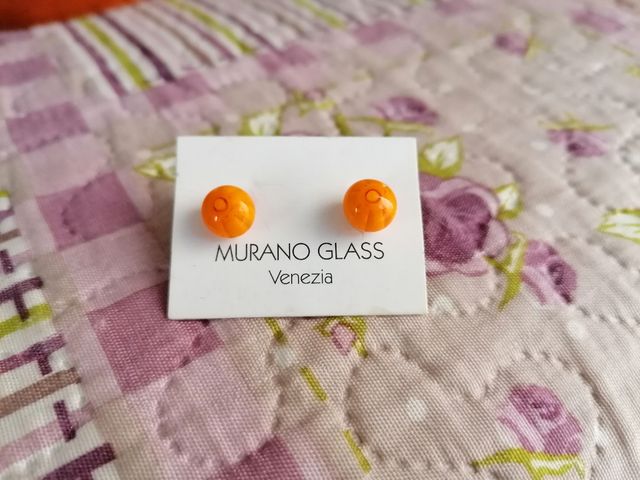 Orecchini in vetro di Murano