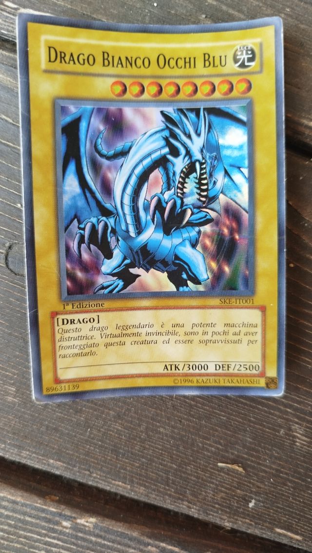 DRAG BIANCO OCCHI BLU+BUSTINA