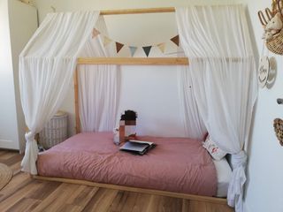 Cama casita Montessori