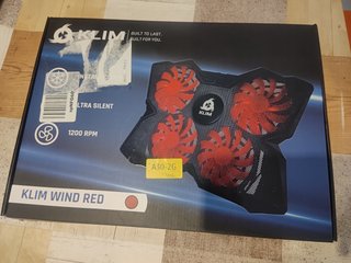 Base refrigeradora portátil KLIM Wind Cobra Red