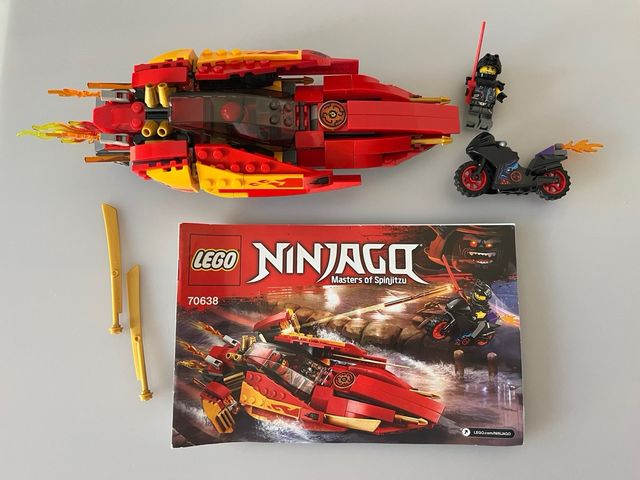Lego Ninjago Nave Moto 70638