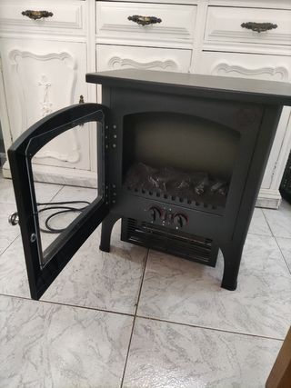 Estufa chimenea eléctrica