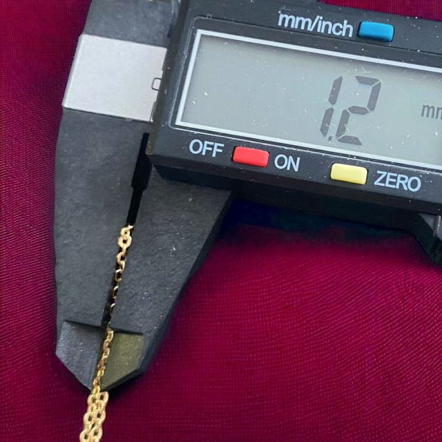 Cadena Mujer Forzada 1.20 mm Oro 18 Kilates