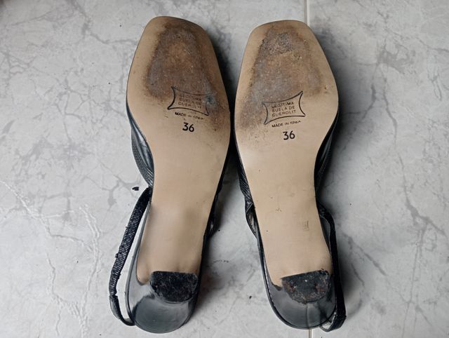 Zapatos y bailarinas de piel 4 euros