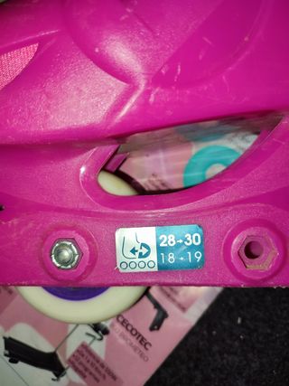 Patines en linea infantiles  y protecciones