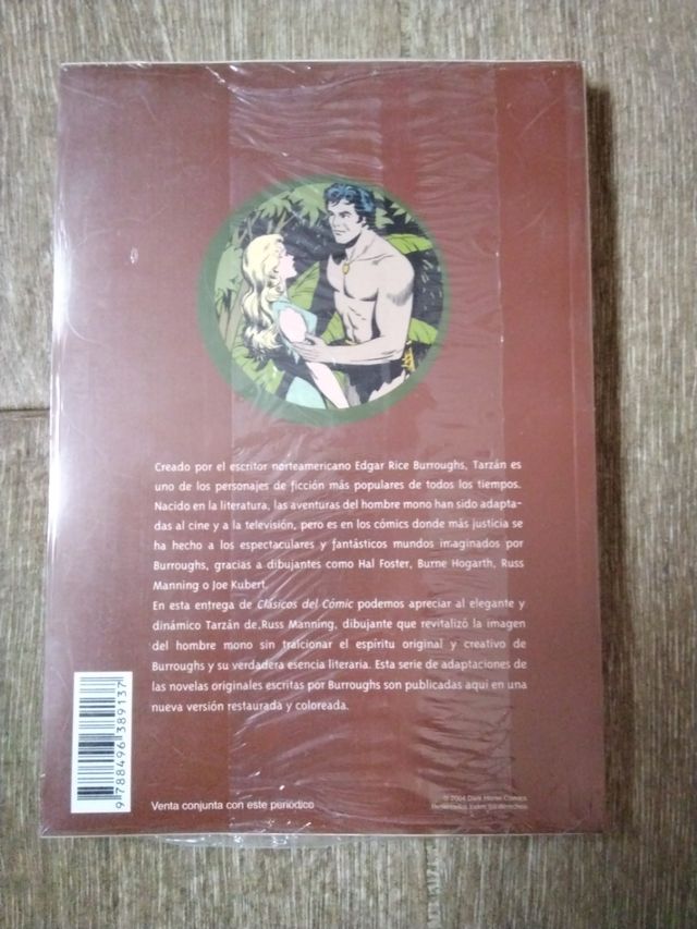 Libro clásicos del comic TARZAN