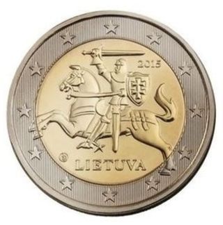 Moneda 2 euro Lituania 2015. Vendo