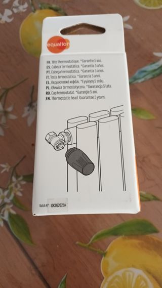 Cabezal termostatico