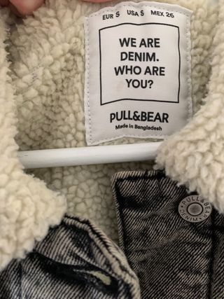 CAZADORA VAQUERA/ BORREGUITO PULL& BEAR