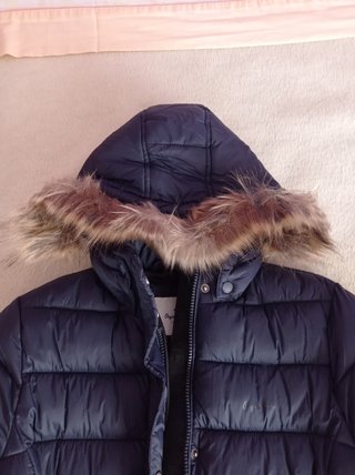 Abrigo/Parka Pepe Jeans con capucha azul Mujer M