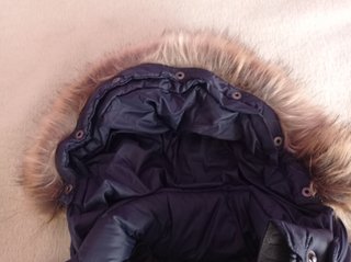 Abrigo/Parka Pepe Jeans con capucha azul Mujer M