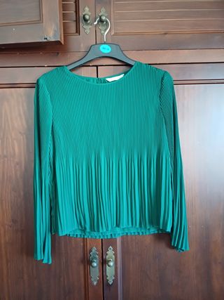 Blusa verde botella